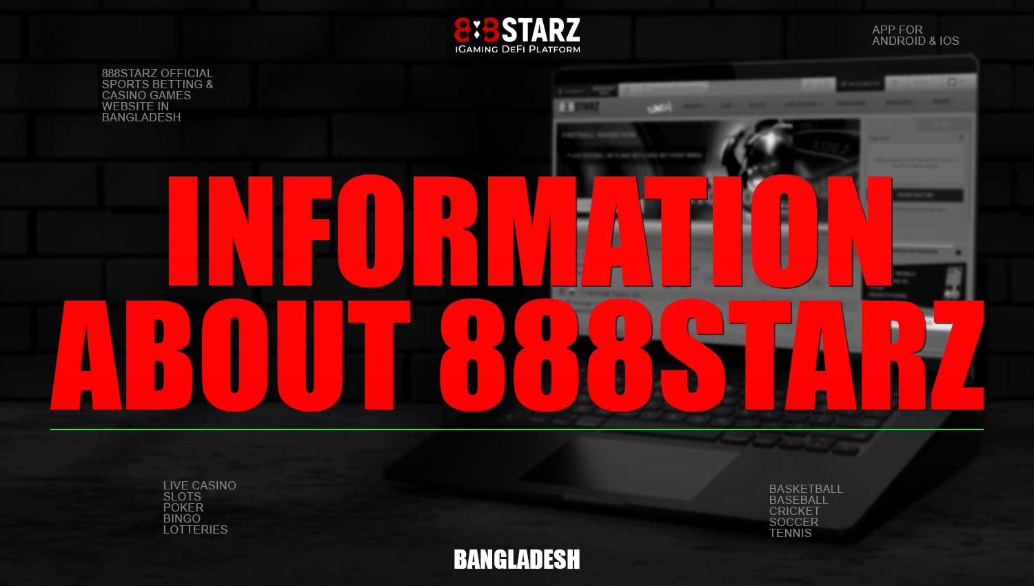 In-depth details regarding the 888Starz bookmaker.