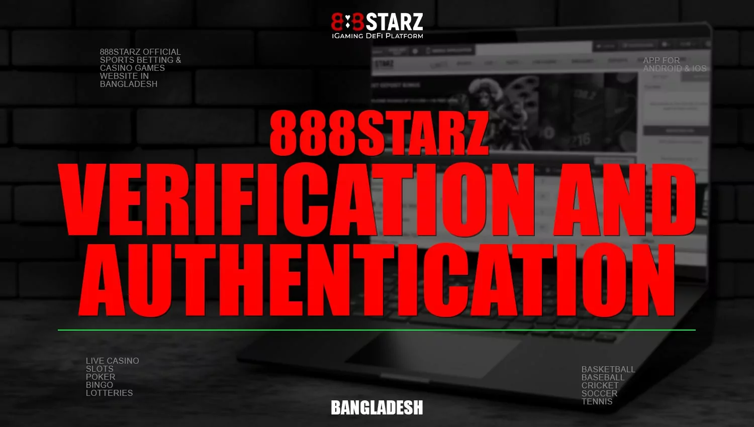 Verification and Authentication Guide for 888Starz Users.