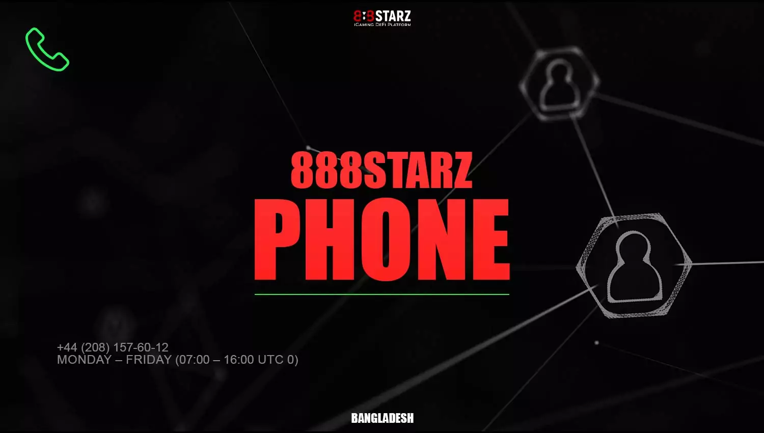 You can also connect with 888Starz customer service by calling.