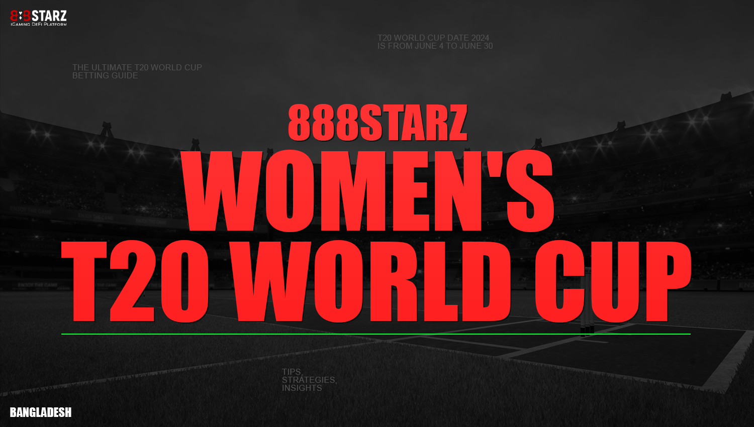 Betting on the Women’s T20 World Cup through the online bookmaker 888starz.