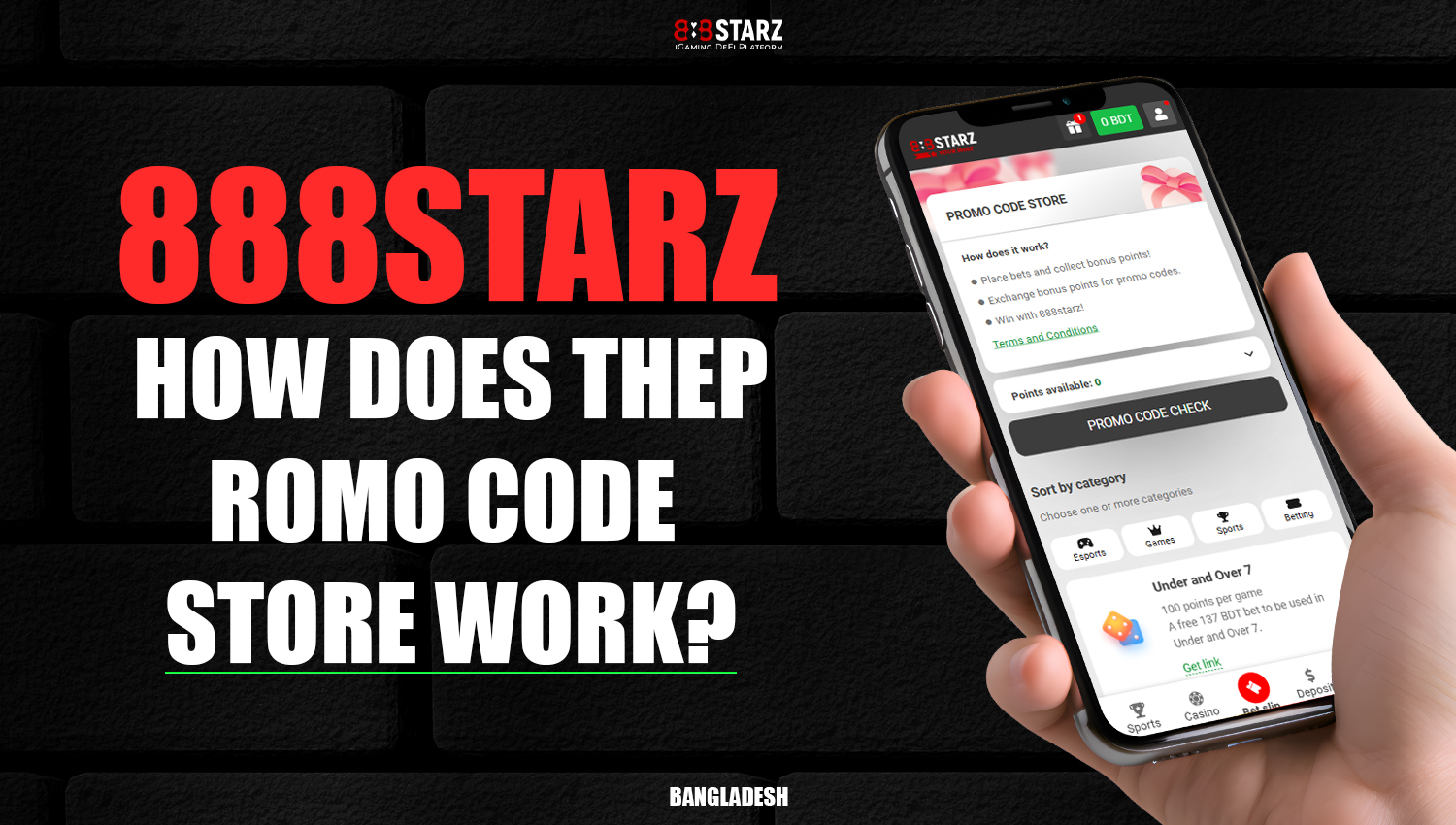Description 888Starz Promo Code Store
