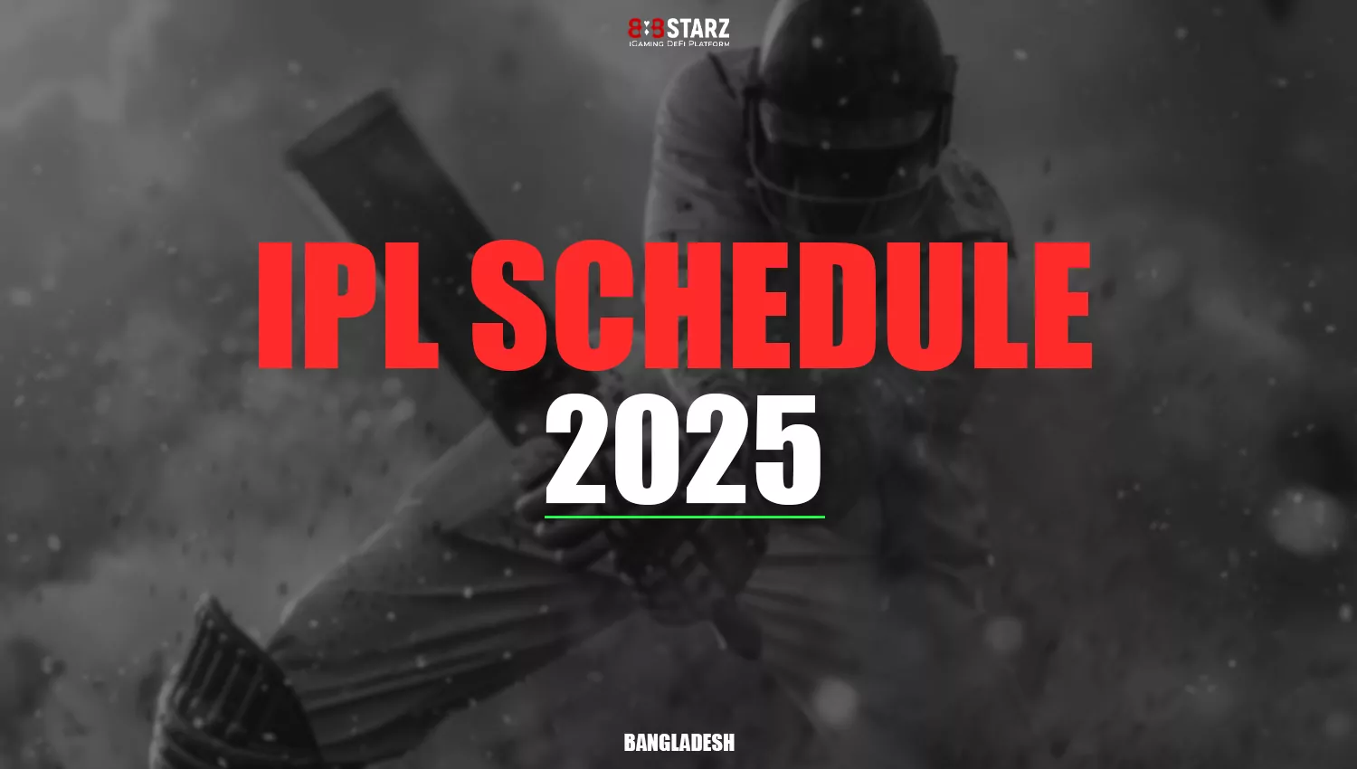 Complete Schedule for IPL Matches Available for Betting at 888starz Bangladesh